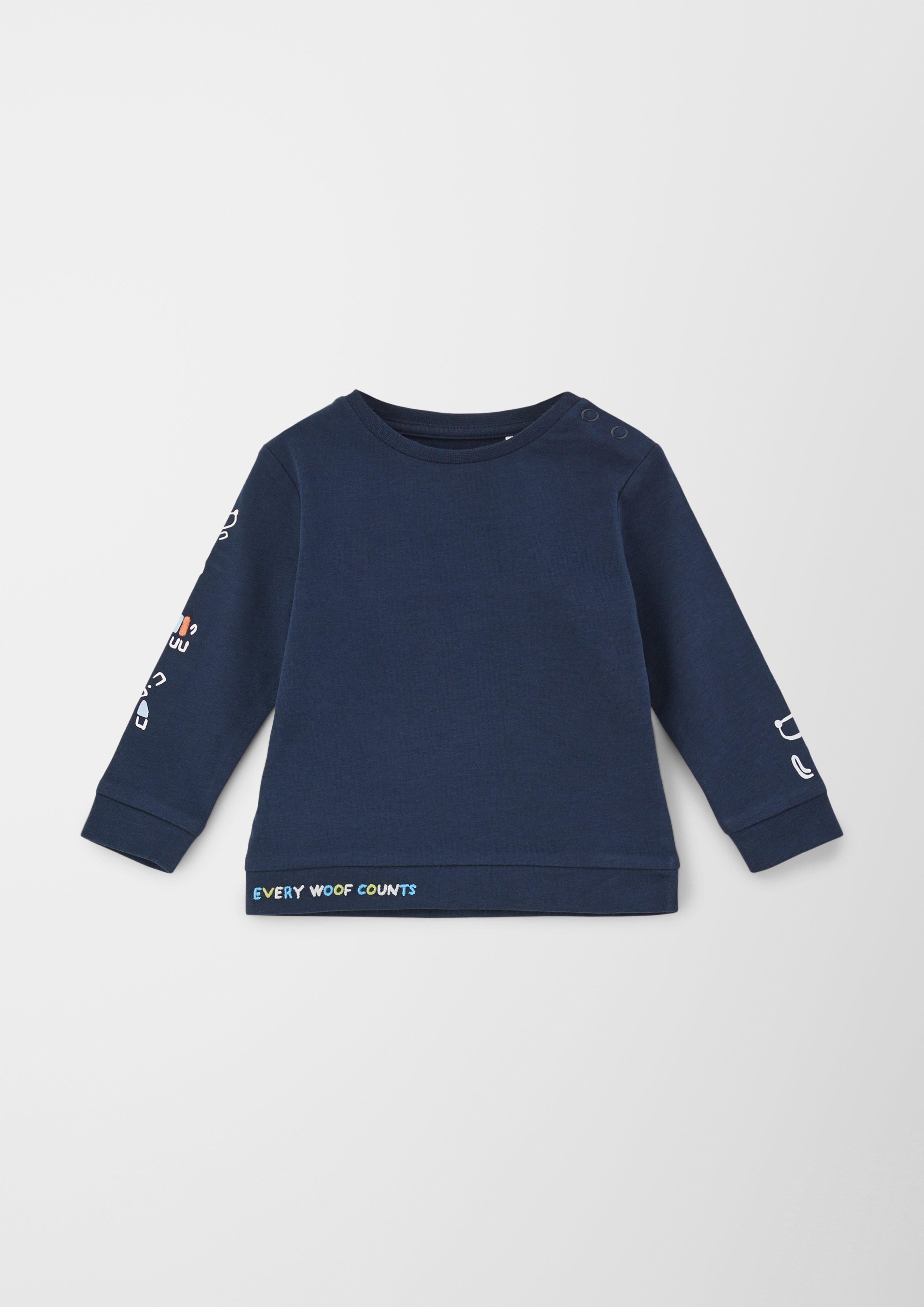 Longsleeve mit Stickerei  2128590-5952