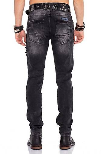 Cipo & Baxx Jeans mit Gürtel in tollem Design