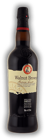 W&H Walnut Brown Medium Sweet W&H Walnut Brown Medium Sweet Ein mittelsüßer Oloroso Sherry mit wunderbarer Komplexität. 0,75	 Liter - Vol 19,5%