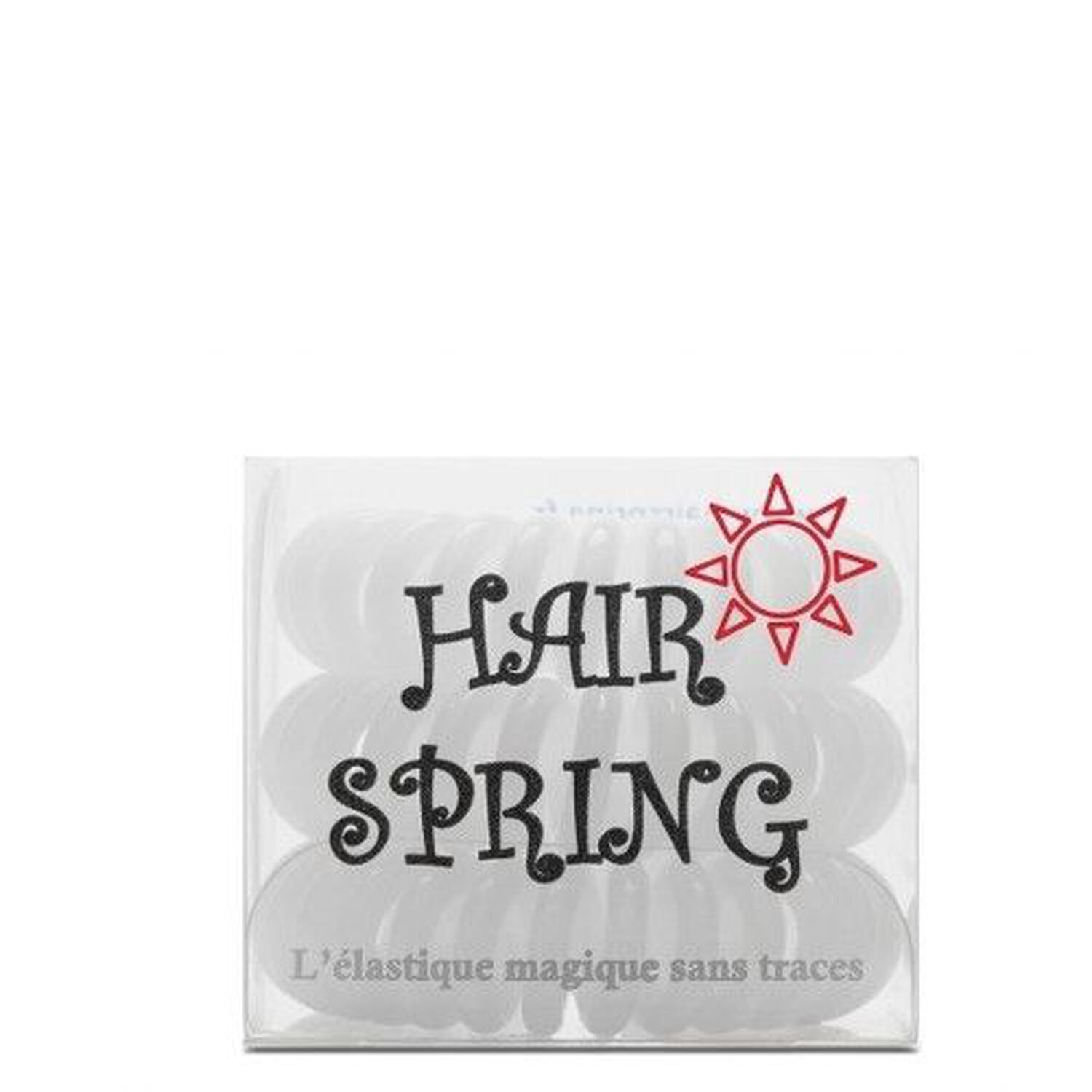 Hair Spring Snow Elastiques x 3