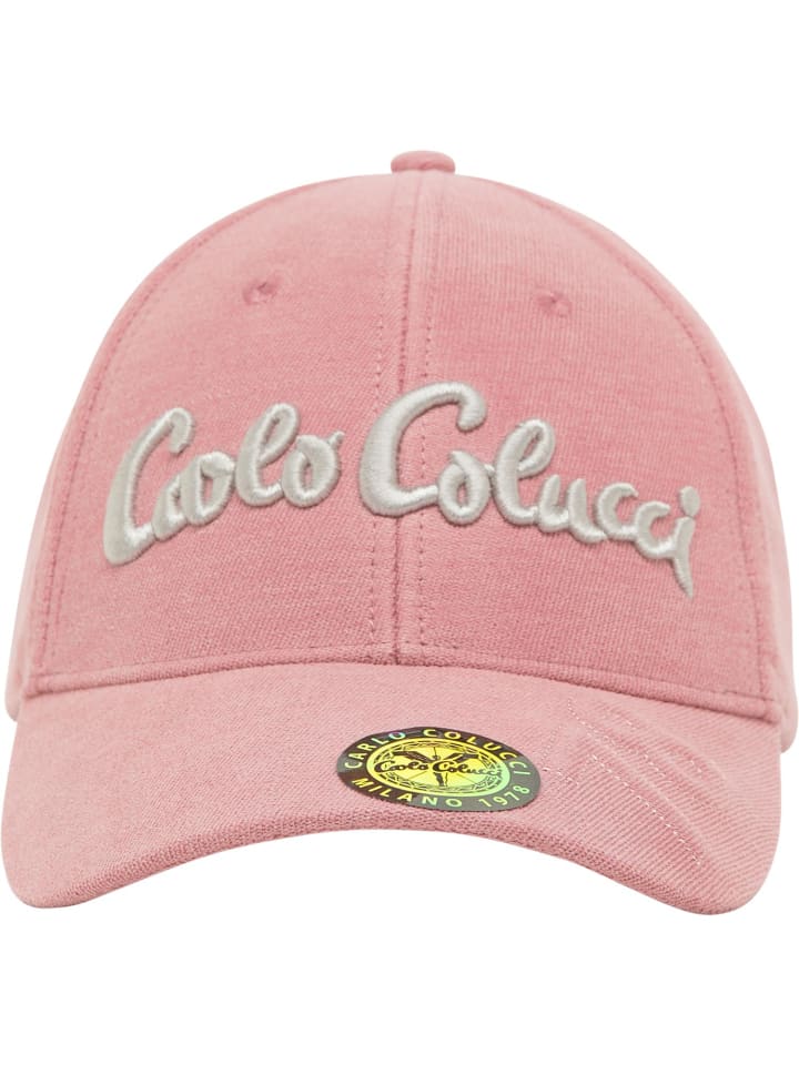 Carlo Colucci Baseball Cap D'Agostini in Rosa günstig kaufen onesize