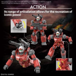 HG 1/144 Guncannon (Cucuruz Doan´s Island Ver.)