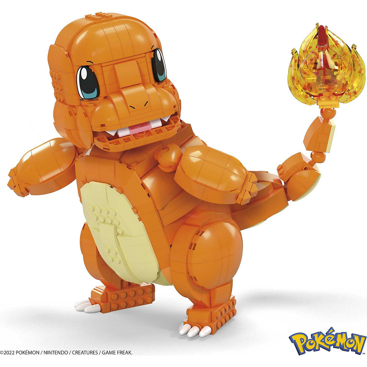 Mega Construx Pokémon Jumbo Glumanda Collector Figur (beweglich), Bauset