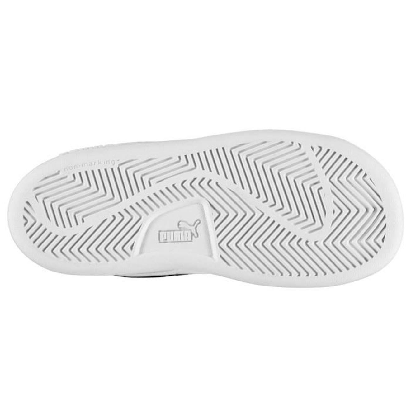 Puma Smash Baskets Basses De Ville En Daim Garçon noir