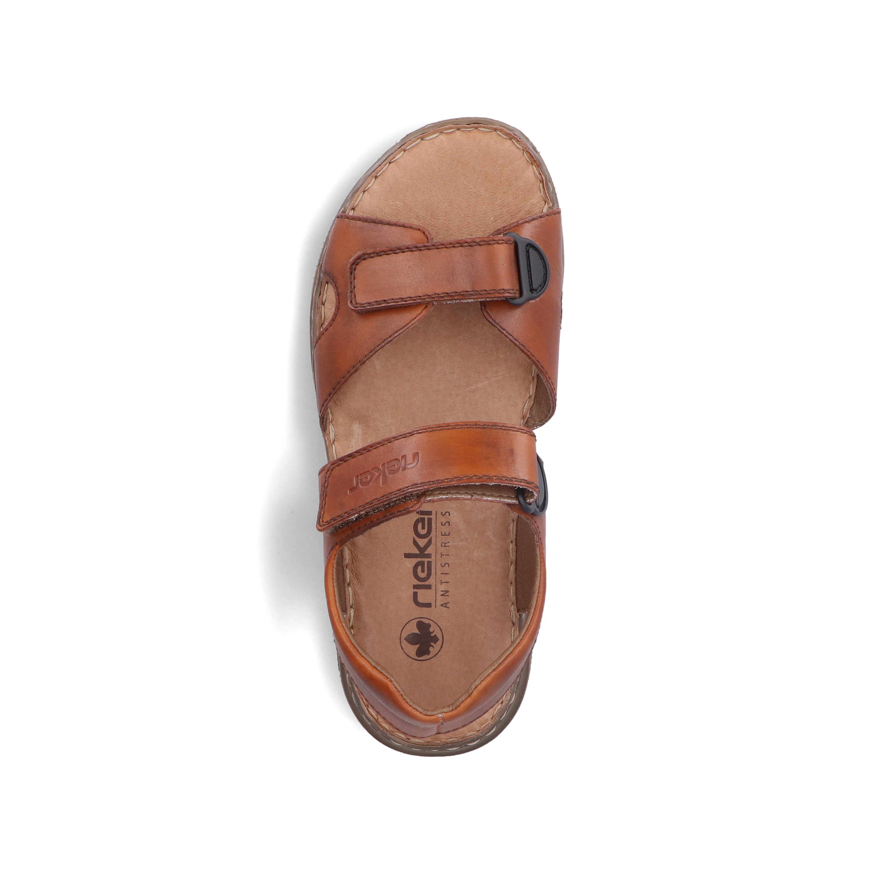 Rieker Herren Sandalen nussbraun