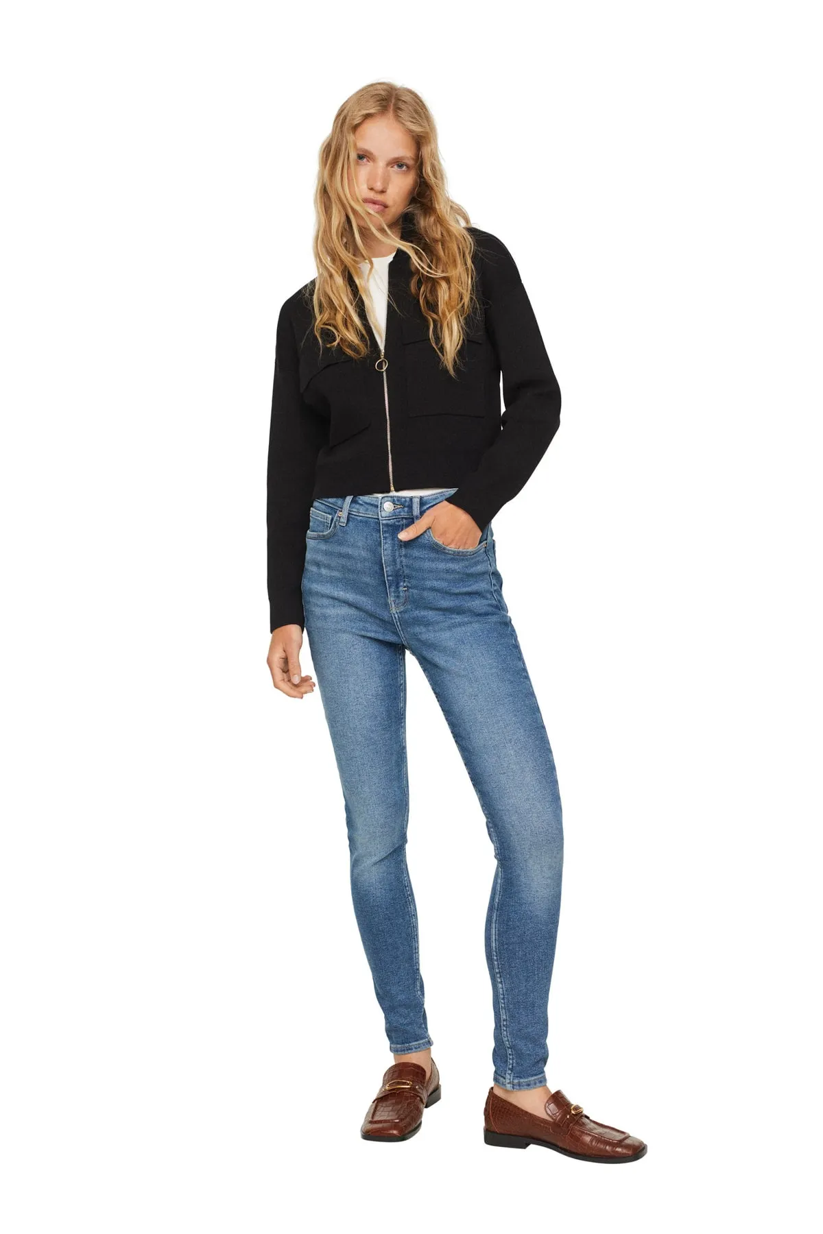 MANGO  Jeans - Blau - Skinny
