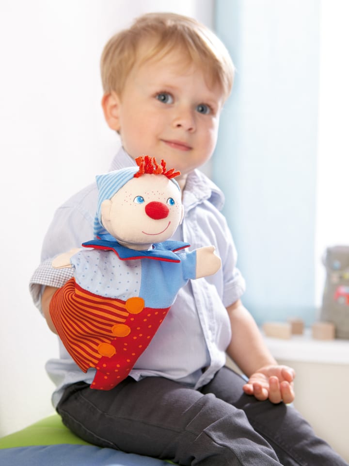 Haba Handpuppe Handpuppe Kasper, 26 cm in mehrfarbig günstig kaufen onesize