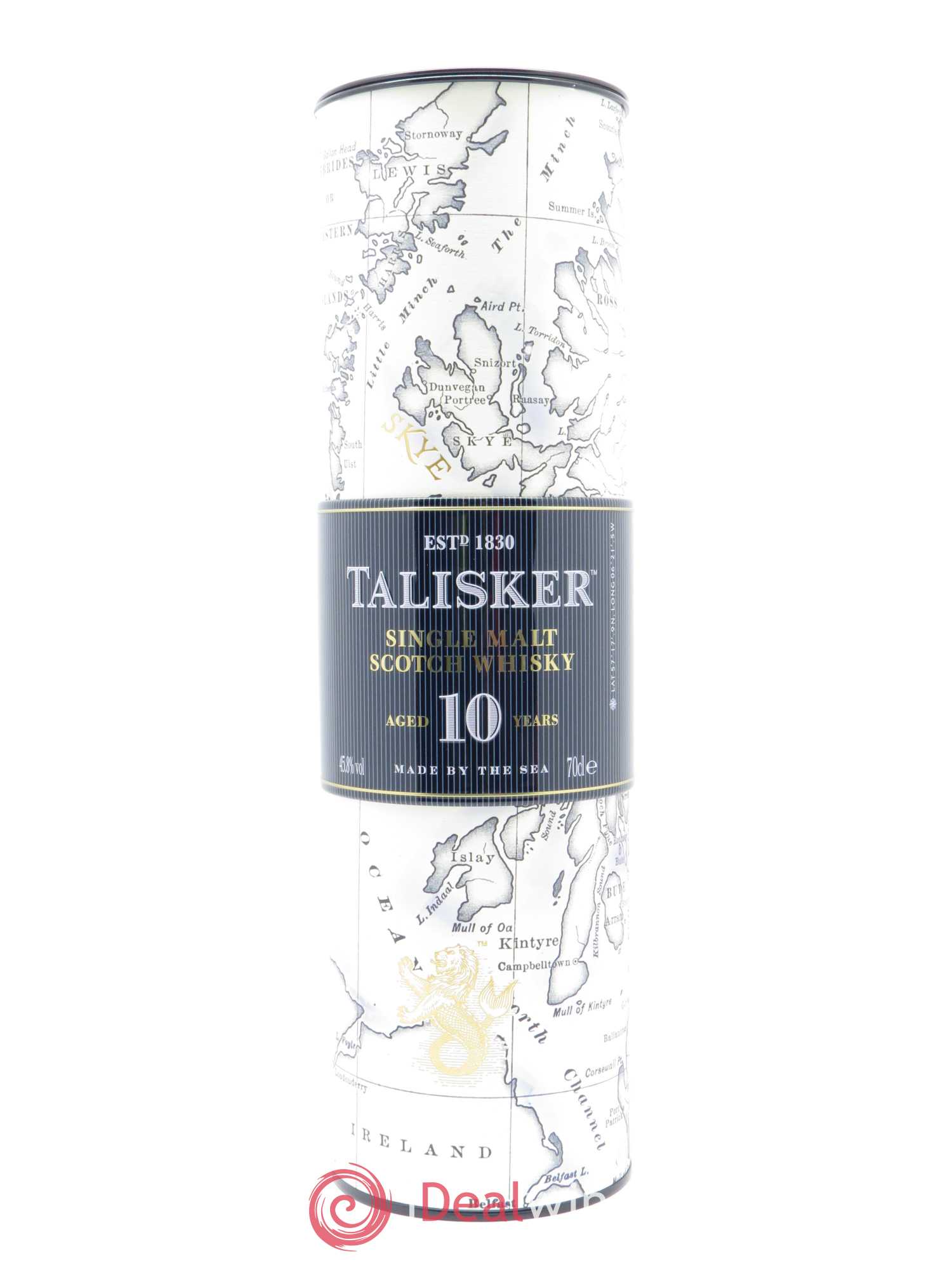 Whisky Talisker Single Malt Scotch Aged 10 Years (70cl)  - Lot de 1 Bouteille