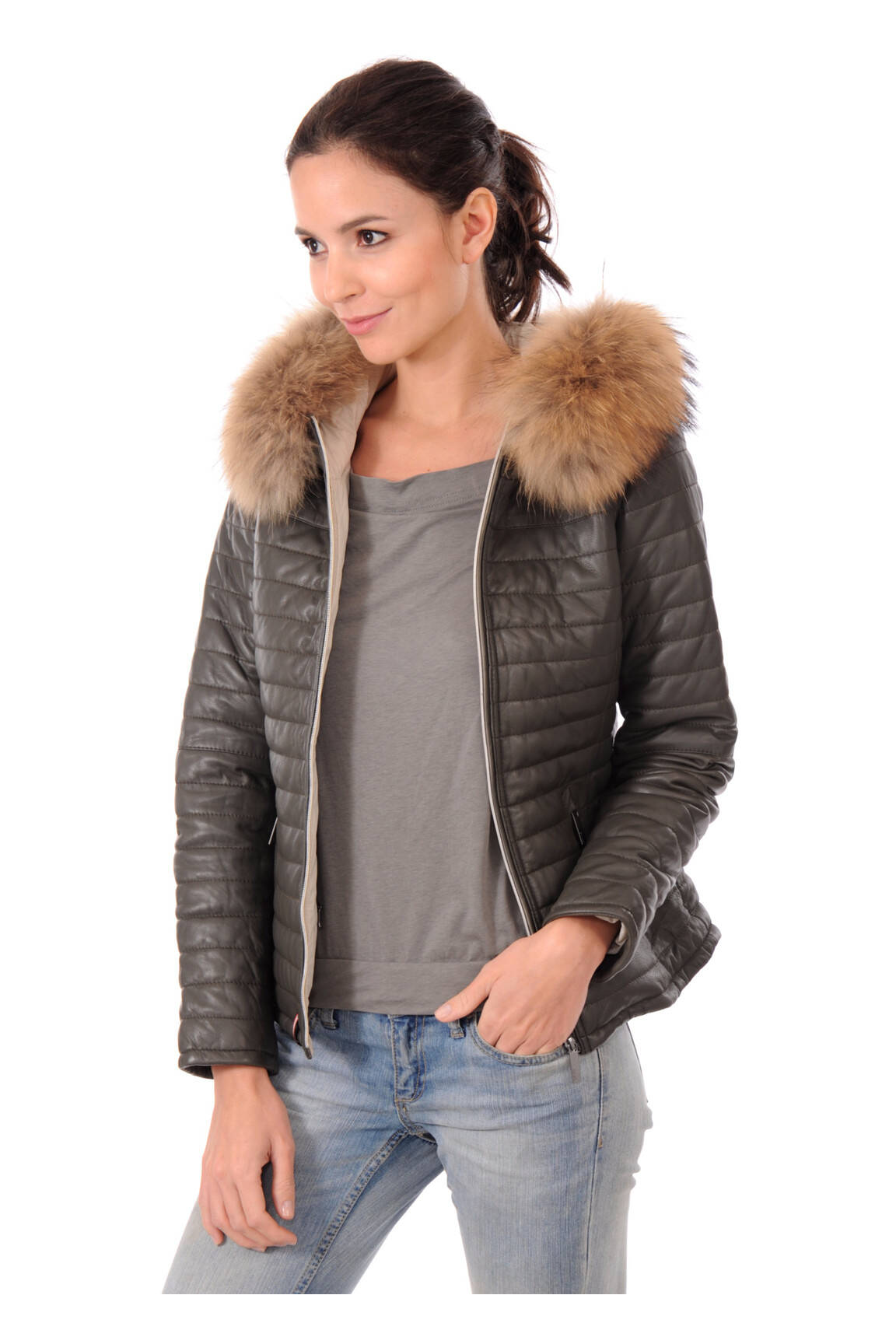 Oakwood Doudounes Femme couleur vert