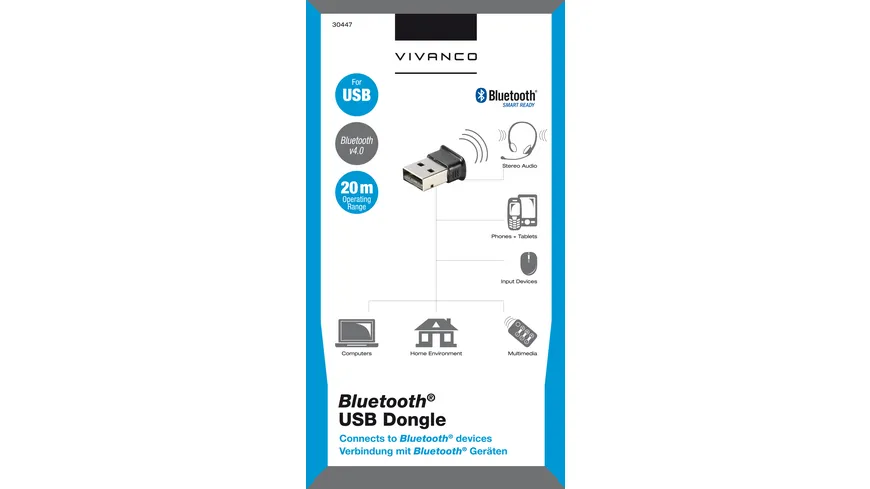 VIVANCO IT-NW BT4 BLUETOOTH ADAPTER V4.0