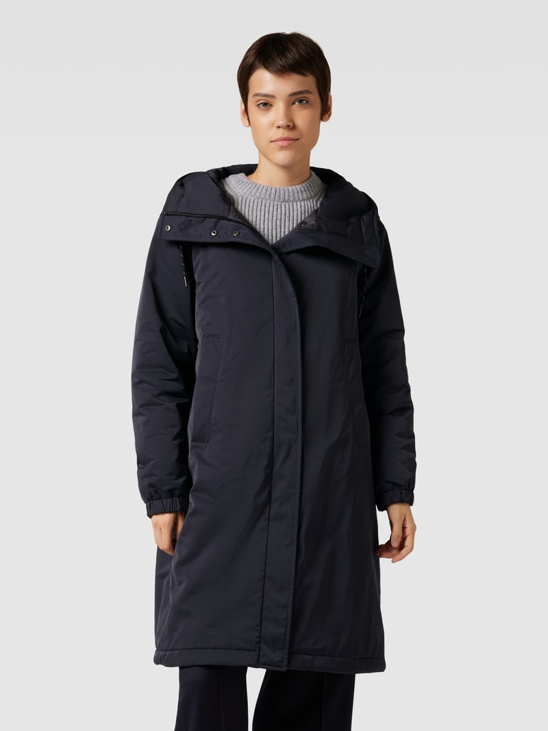 Jacke mit Eingrifftaschen in marineblau