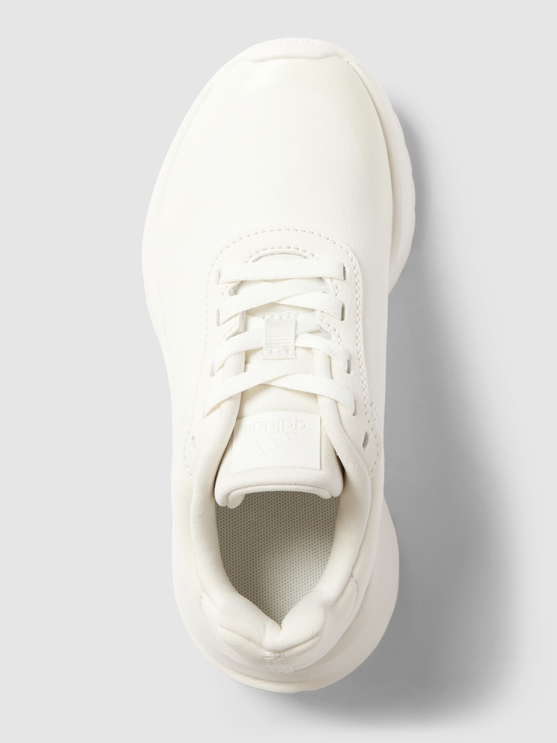 Sneaker mit Label-Print in weiß