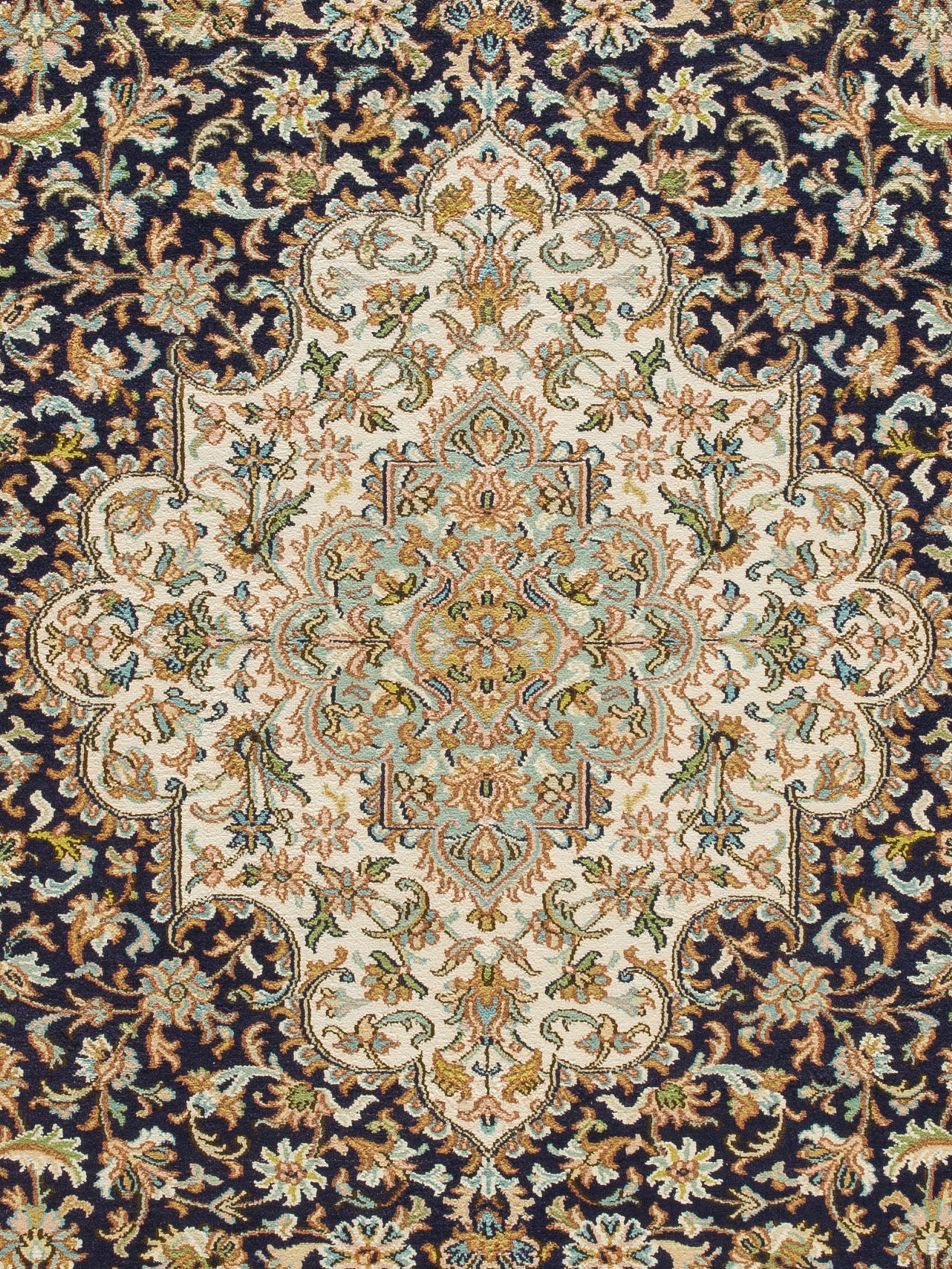 Kaschmir Seide 18/18 ca. 218 x 303 cm, Unikat / Einzelstück