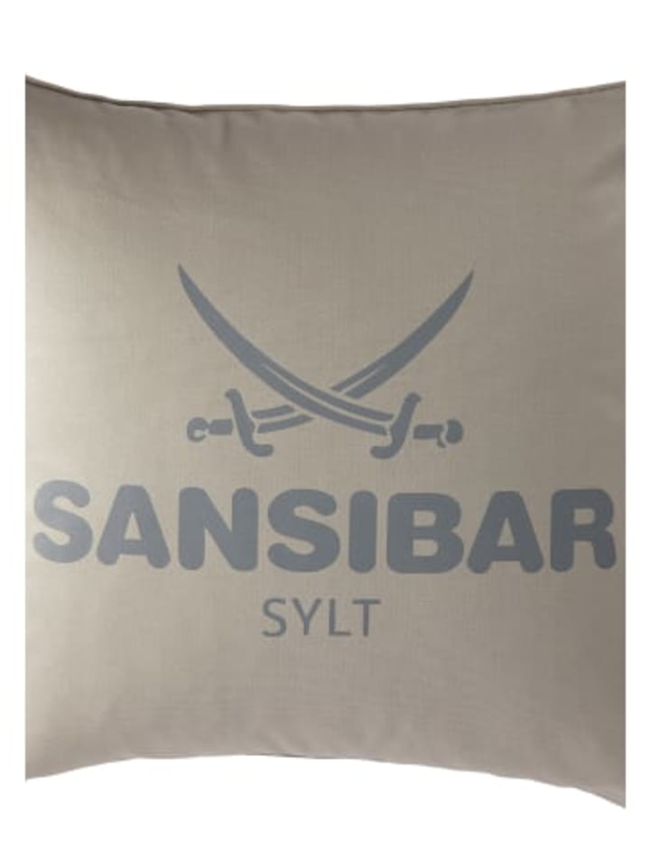 Sansibar Kissenhülle Classic in Taupe/Offwhite, 45x45 cm günstig kaufen 45x45 cm