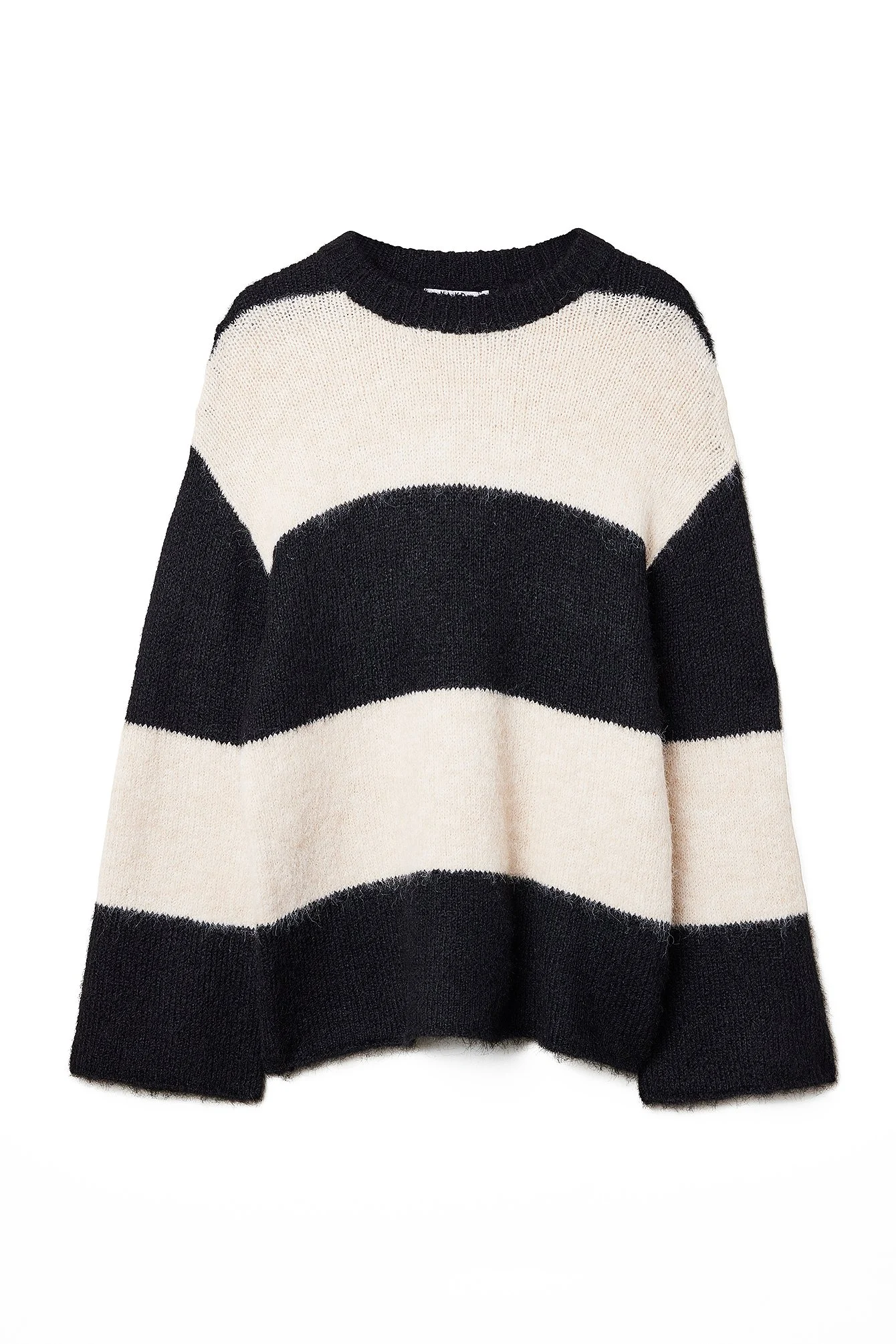 Oversize-Pullover mit Color-Block