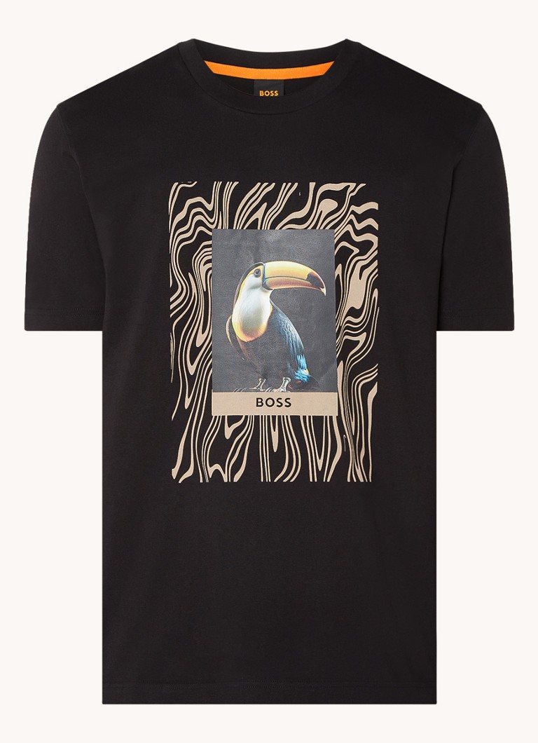 Tricou cu imprimeu HUGO BOSS Te Tucan