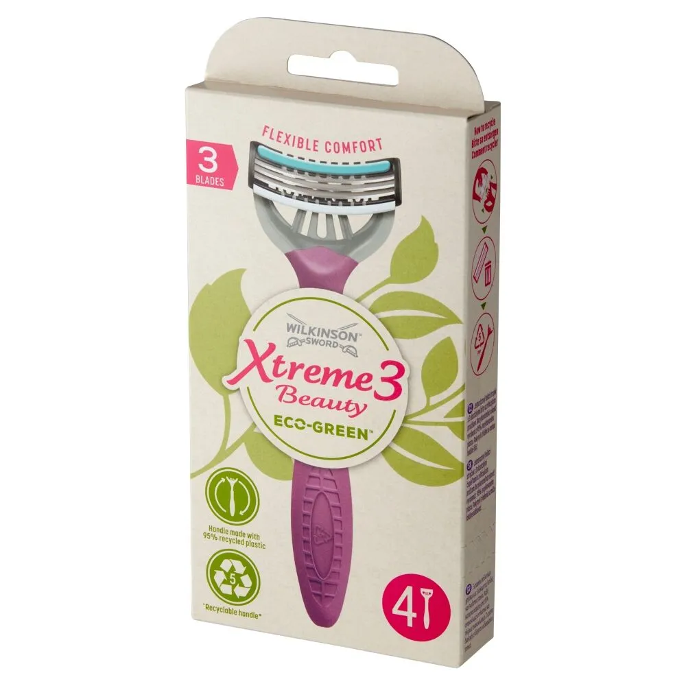 Ξυράφια Wilkinson Xtreme3 Beauty Eco Green