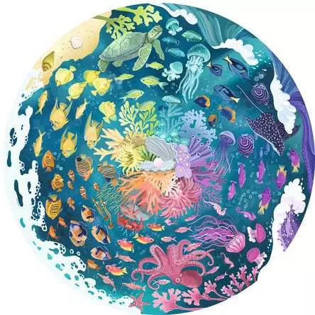 Puzzle 500 Teile - Circle of Colors - Ocean & Submarine