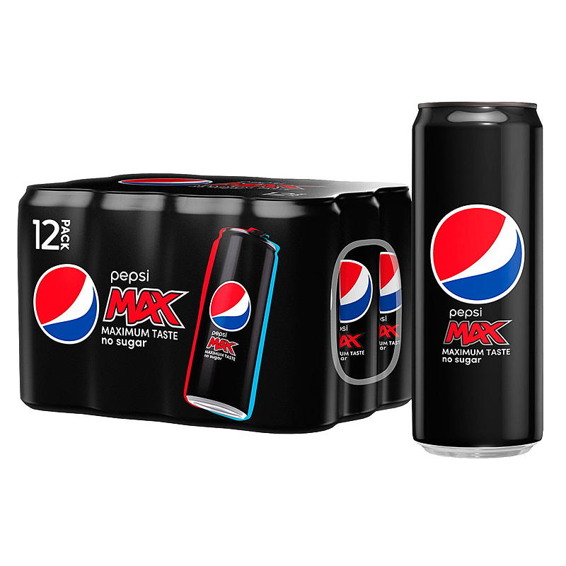 Pepsi Pepsi Max 12x0,33 l boks