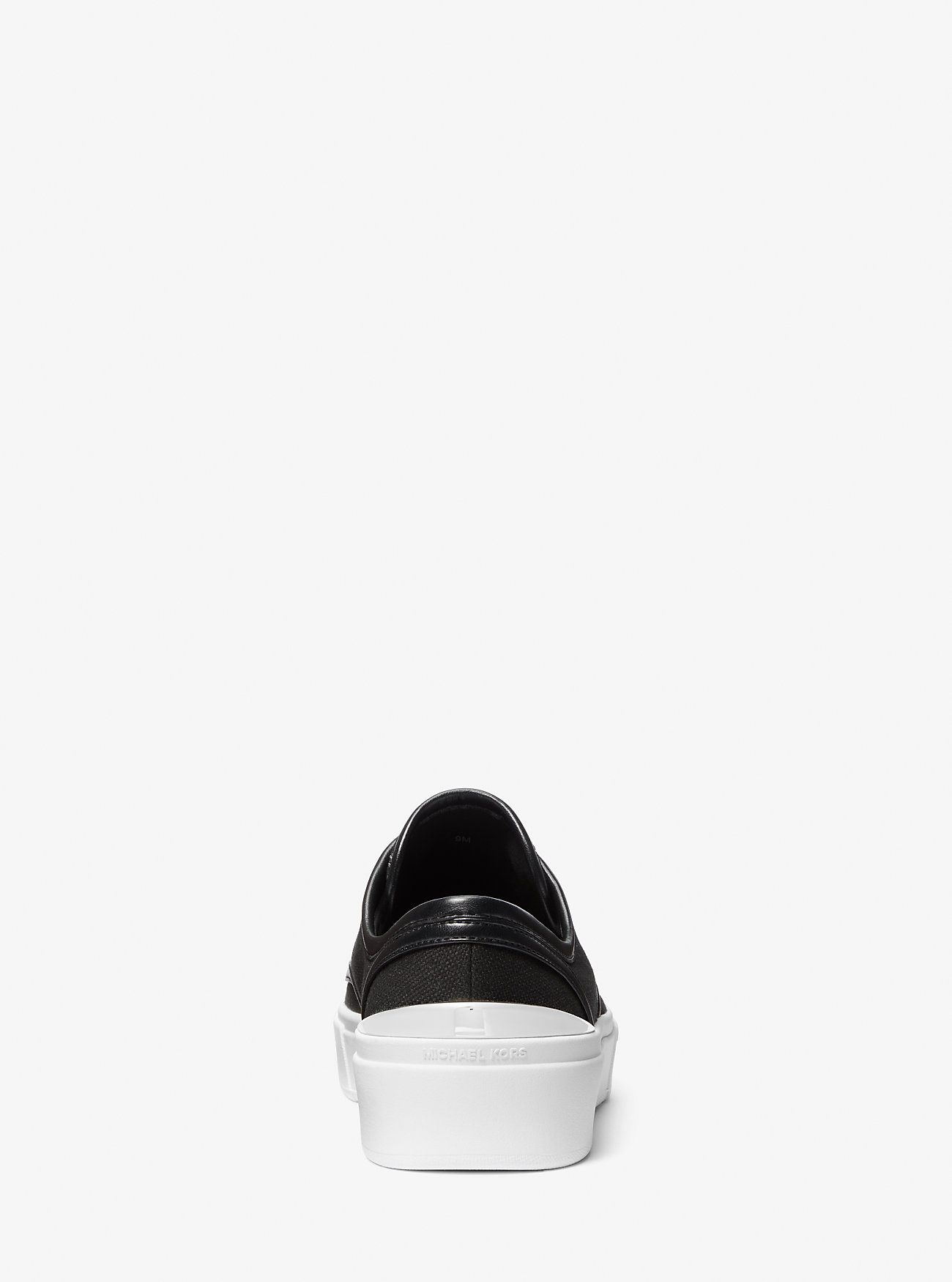 Sneakers Jude in misto lino - NERE