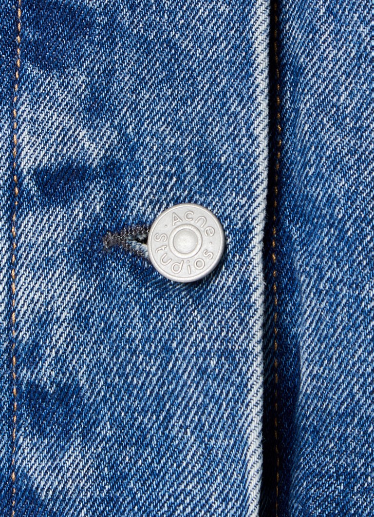 Giacca di jeans oversize Acne Studios, lavaggio medio
