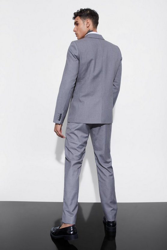 Zweireihiger Slim-Fit Blazer