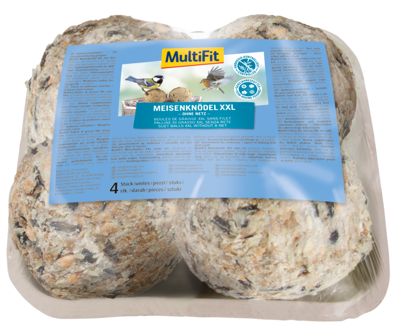 MultiFit Meisenknödel MultiFit Meisenknödel XXL 4 Stück