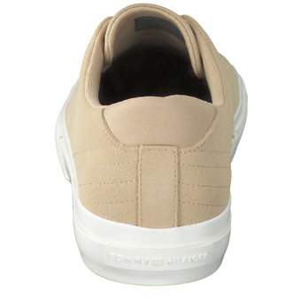 Tommy Hilfiger Th Hi Vulc Street Low Suede in beige