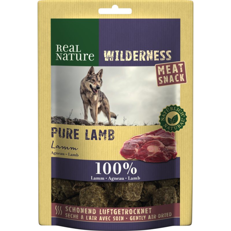 REAL NATURE Snacks REAL NATURE WILDERNESS Meat Snacks 150g Pure Lamb