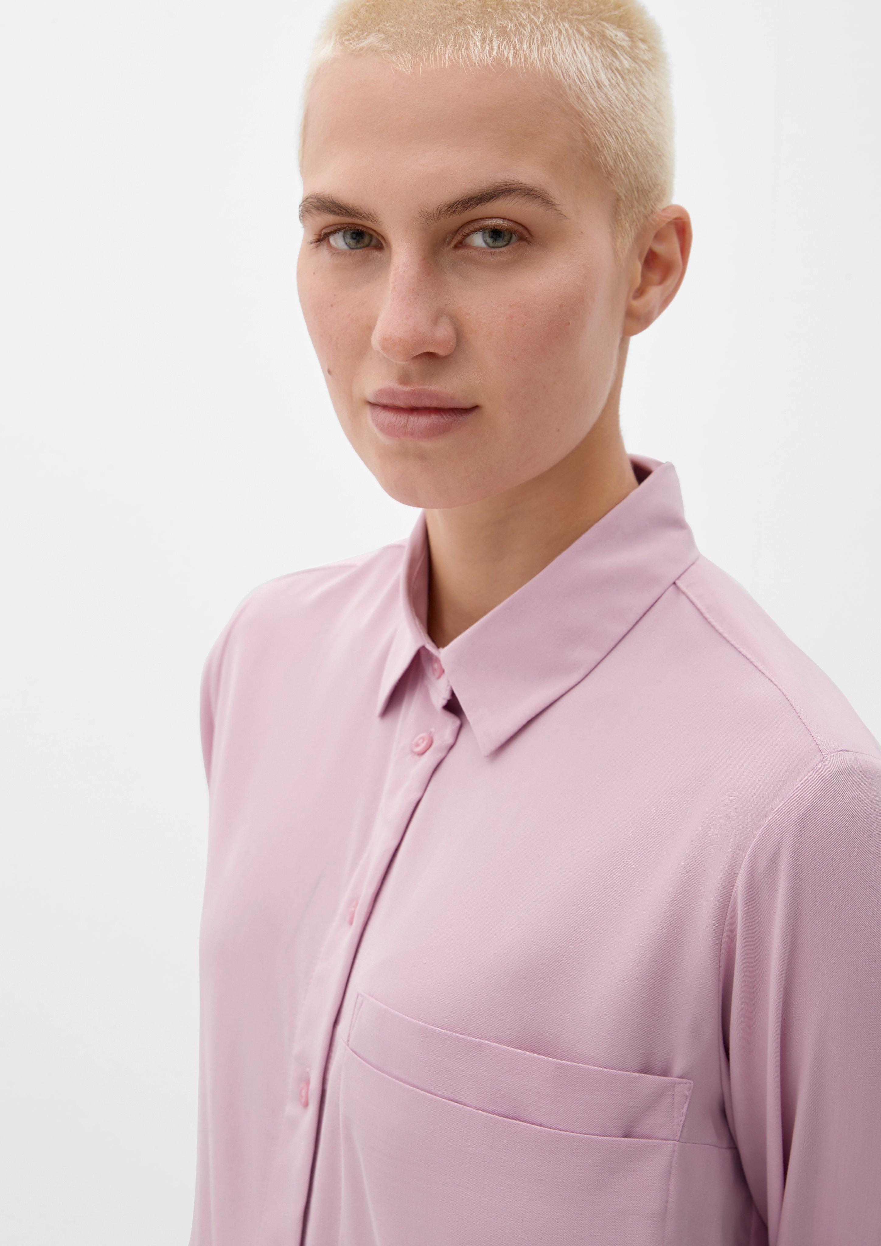 Twill-Bluse aus Viskosemix  2124829-4082