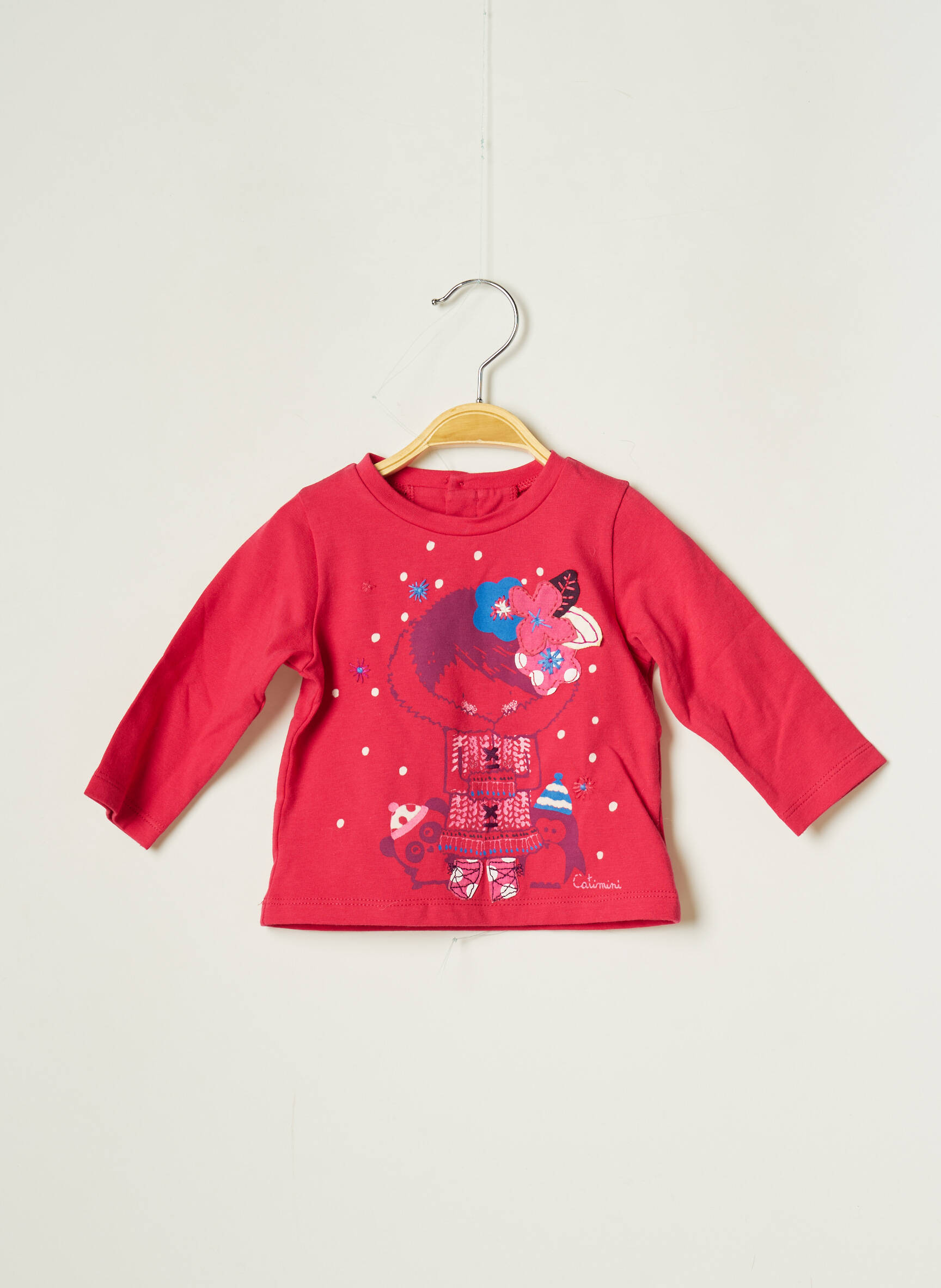 Catimini Tshirts Fille couleur rose