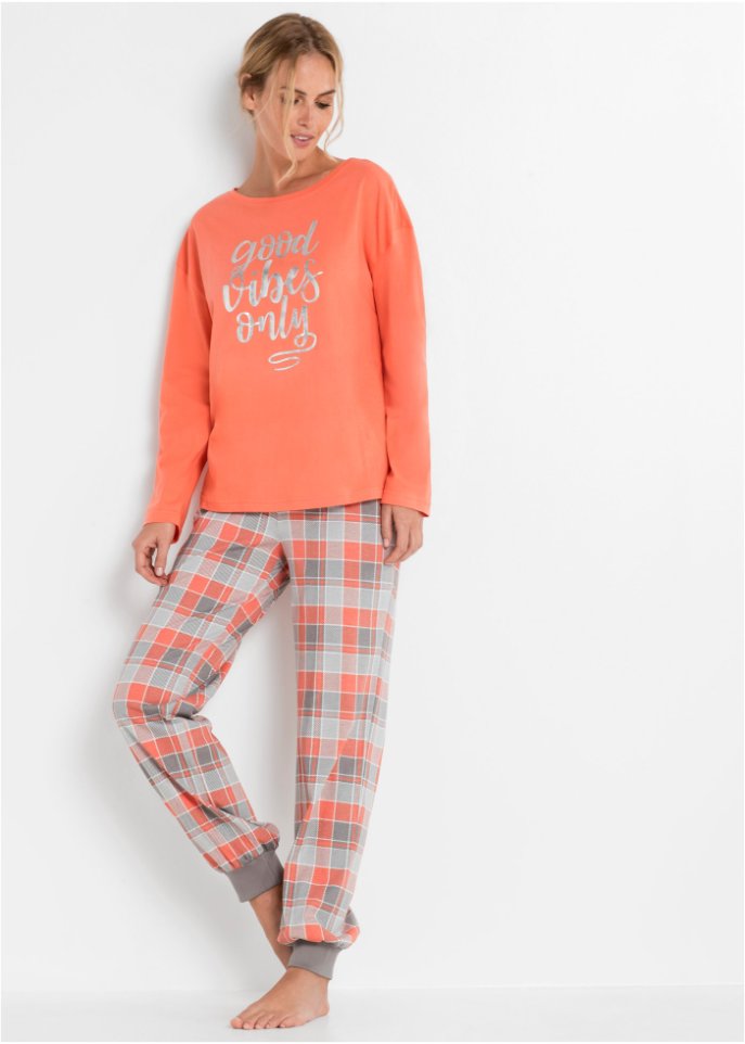 Pyjama mit oversized Shirt