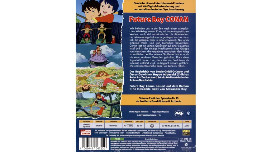 FUTURE BOY CONAN - Vol. 2 LTD. - Limited Edition mit Art Book