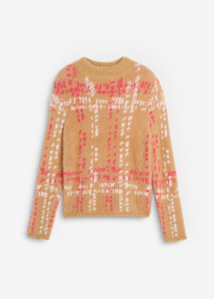 Pullover mit Stehkragen