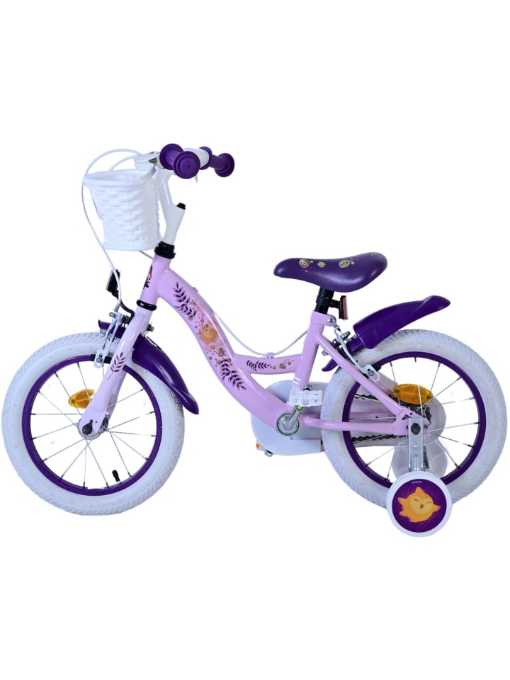 Volare Kinderfahrrad Disney Wish Fahrrad für Mädchen Rosa 14 Zoll Kinderrad 3 Jahre günstig kaufen onesize