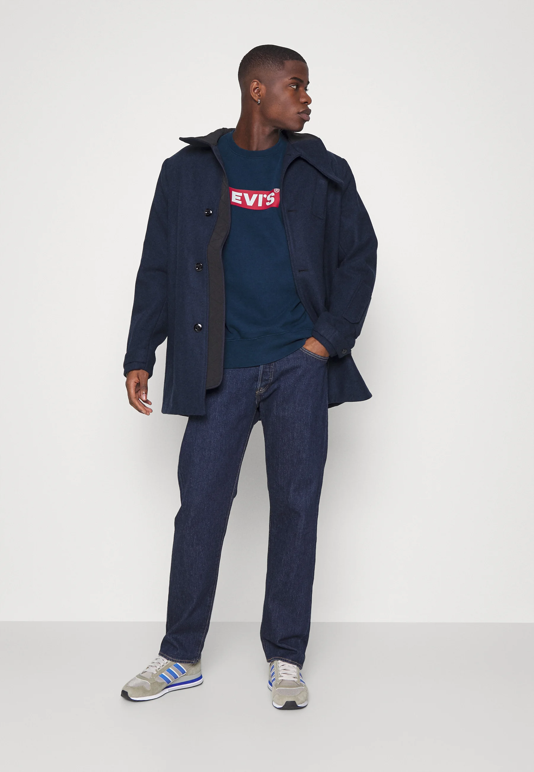 Levi's® RELAXED GRAPHIC CREW UNISEX - Sudadera