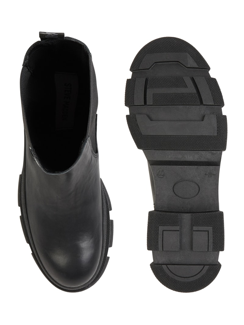 Boots aus Leder Modell 'Filina' in schwarz