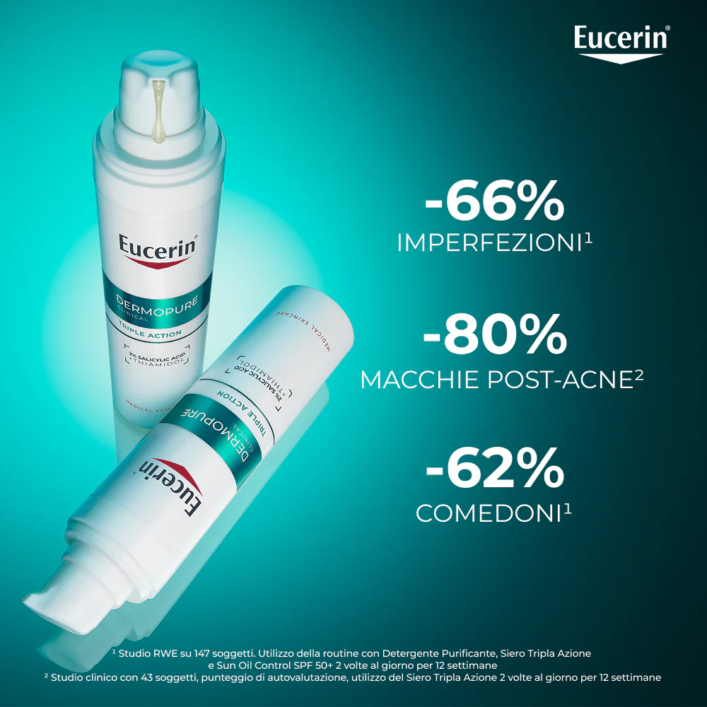 Sérum facial de triple acción Dermopure - Sérum de efecto global