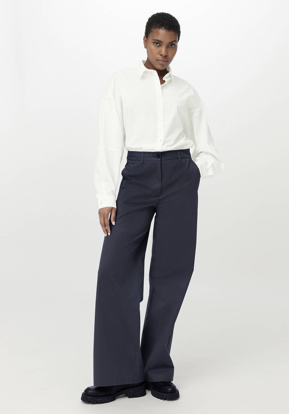 Bluse aus reiner Bio-Baumwolle