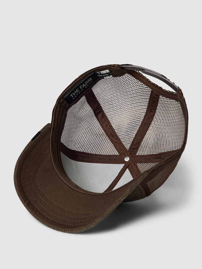 Trucker Cap mit Woll-Anteil Modell 'BOSS ENERGY' in mittelgrau