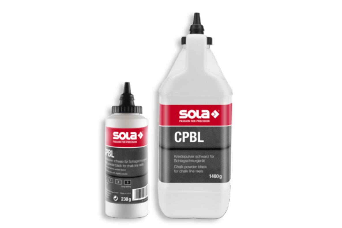 Sola 66153001 CPBL tvirtinimo virvės milteliai, juodi, 1400 g