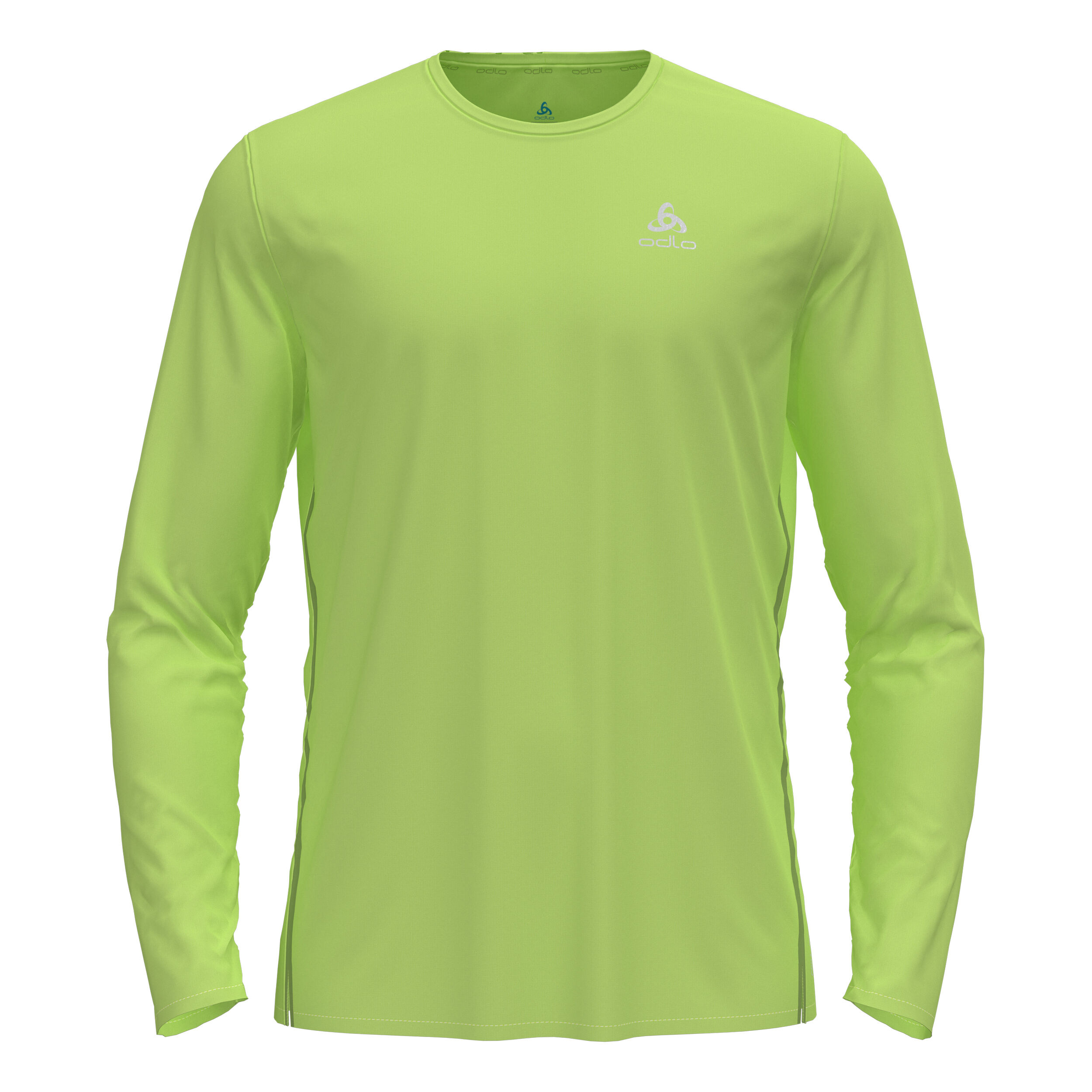 Zeroweight Chill-Tec Crew Neck Laufshirt Herren - Hellgrün