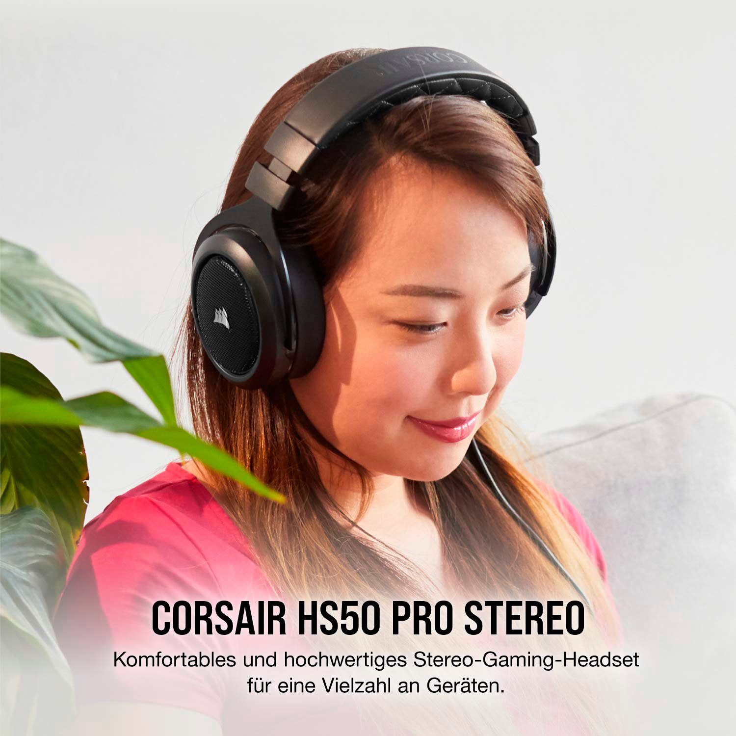 Corsair HS50 PRO Stereo Blue Gaming-Headset