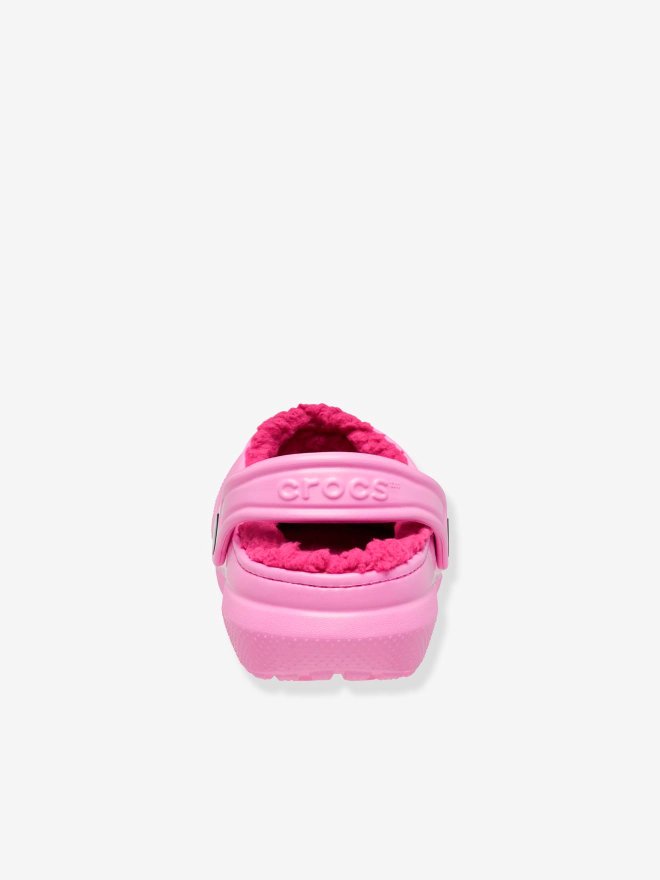 Sabots fourrés enfant Classic Lined Clog K CROCS (TM) rose