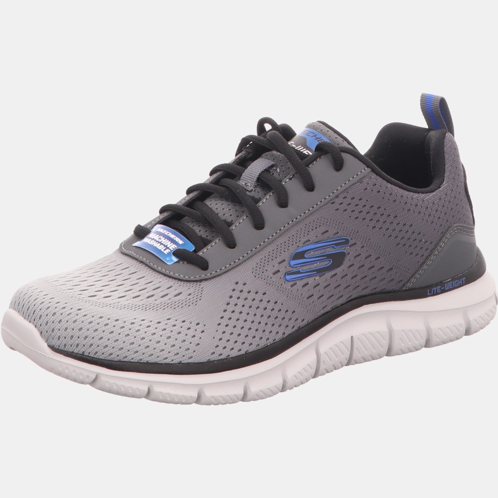 SKECHERS Freizeit Schnürer grau Track - Ripkent