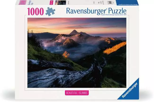 Puzzle 1000 Teile - Stratovulkan Bromo, Indonesien​