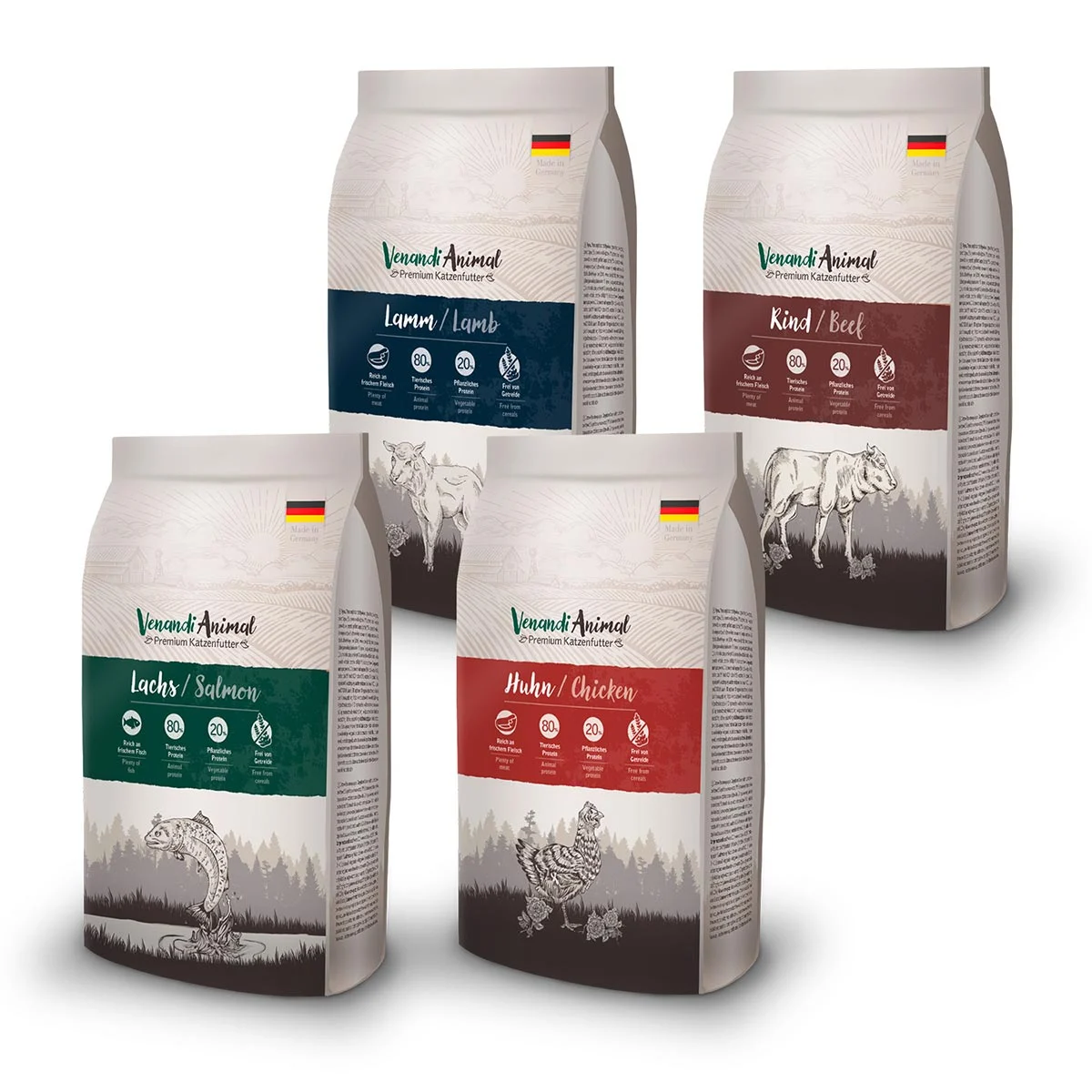 Venandi Animal - Probierpaket 4x1,5 kg kaufen