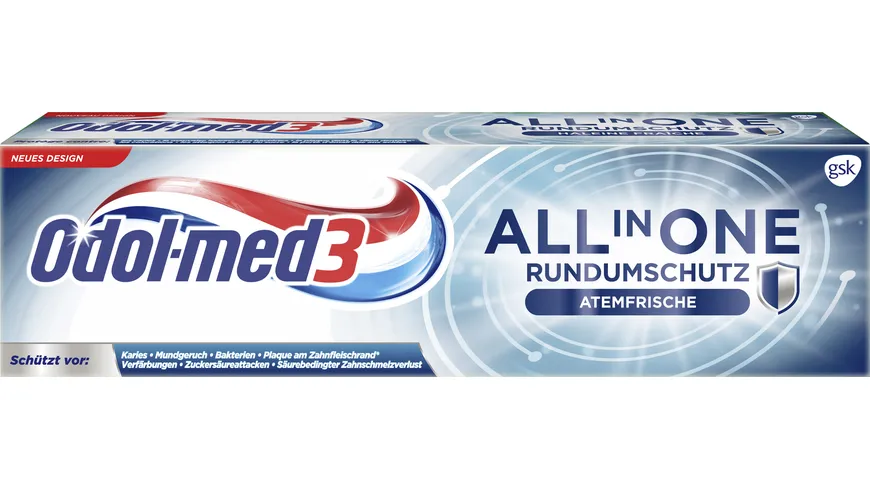 Odol-med3 All-in-One Atemfrische Zahncreme 75 ml