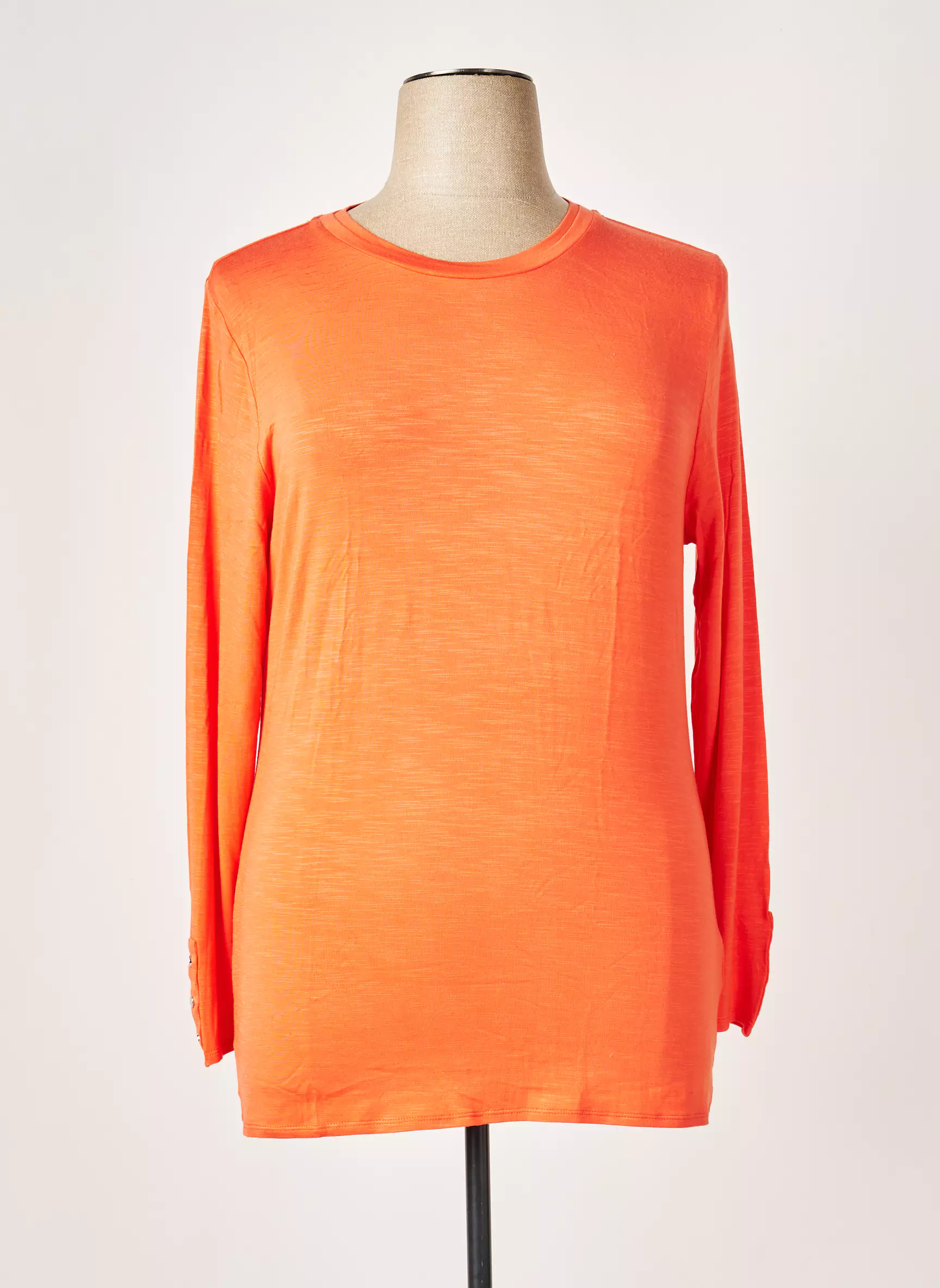 Marble Tshirts Femme couleur orange