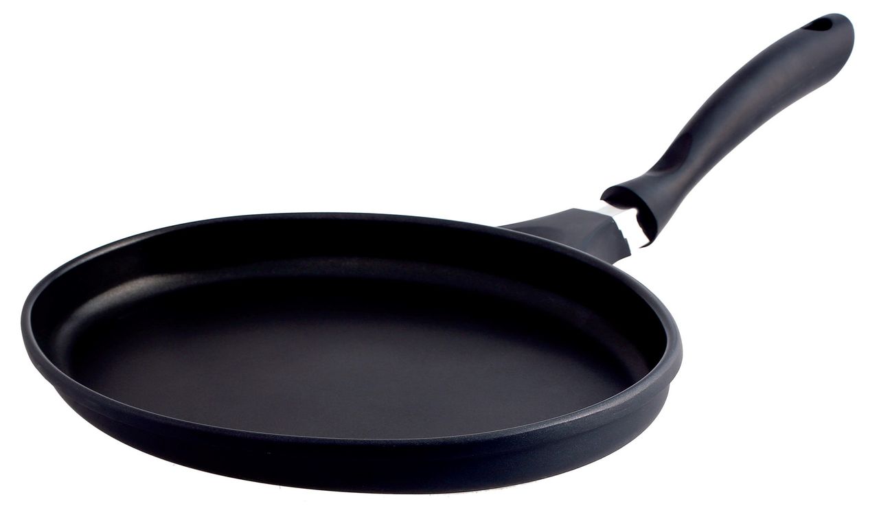 SSW Aluguß Universal Pfanne Oval CRISPY INDUCTION, 40 x 30 x 4 cm
